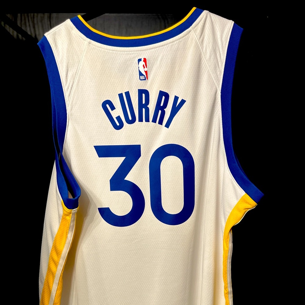 Steph Curry Authentic Warriors Jersey